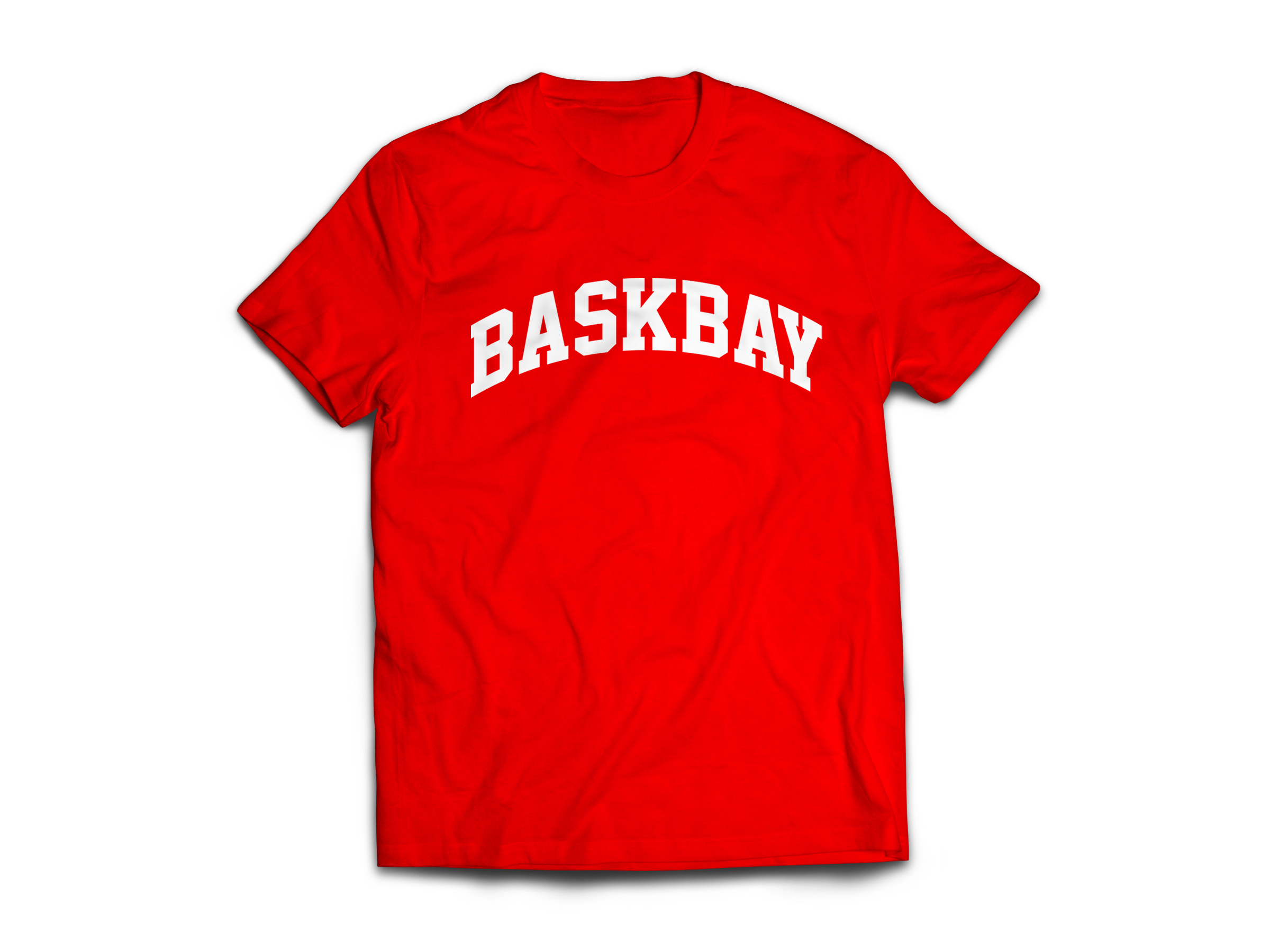 Baskbay Authentic T-Shirt - Red – Luto - A Blank Canvas®
