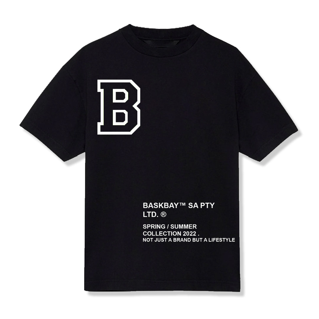 Baskbay Classic Heavyweight T-Shirt - Black