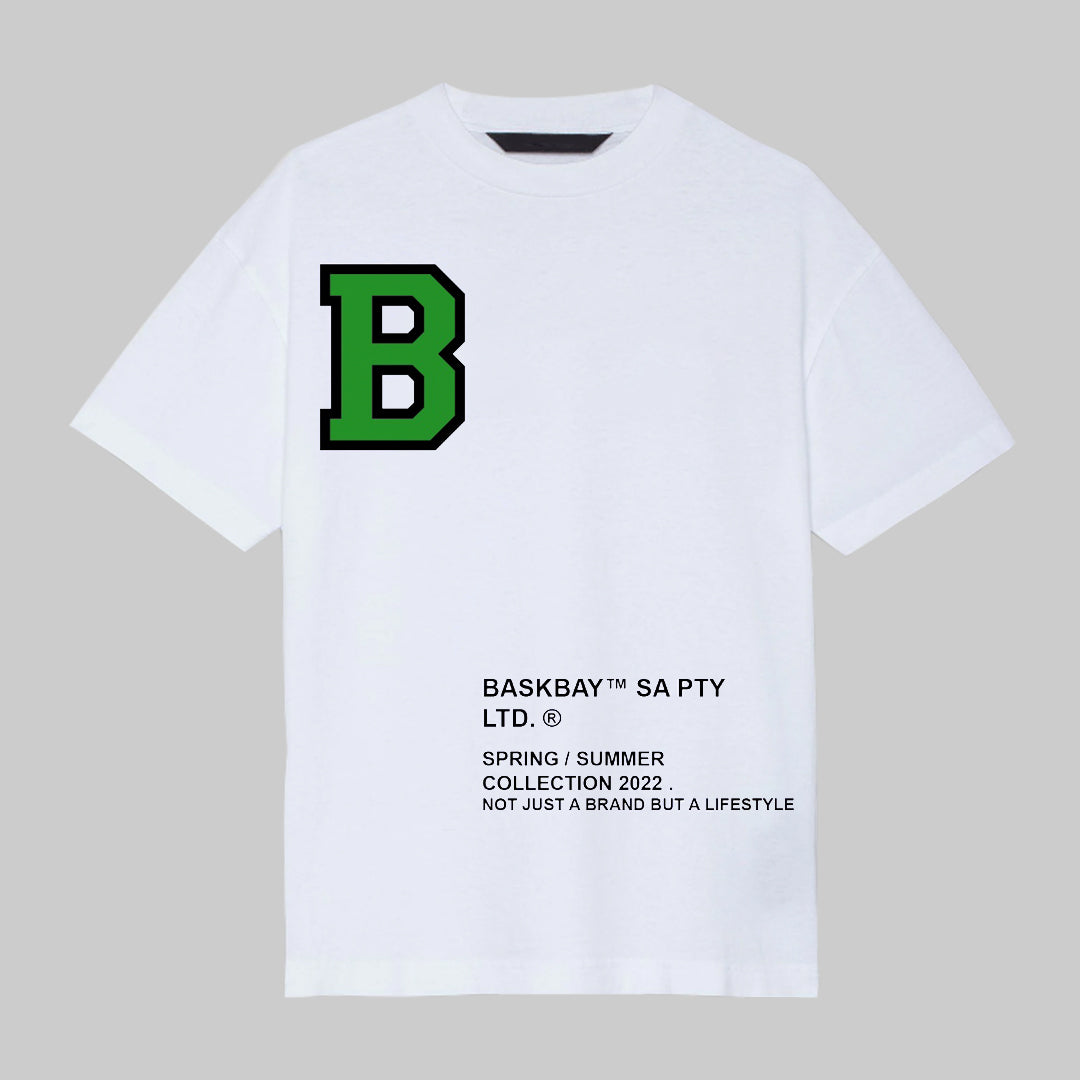 Baskbay Classic Heavyweight T-Shirt - White