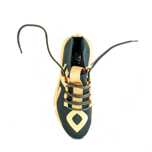 Mpahla Unisex Sneaker - Green X Gold